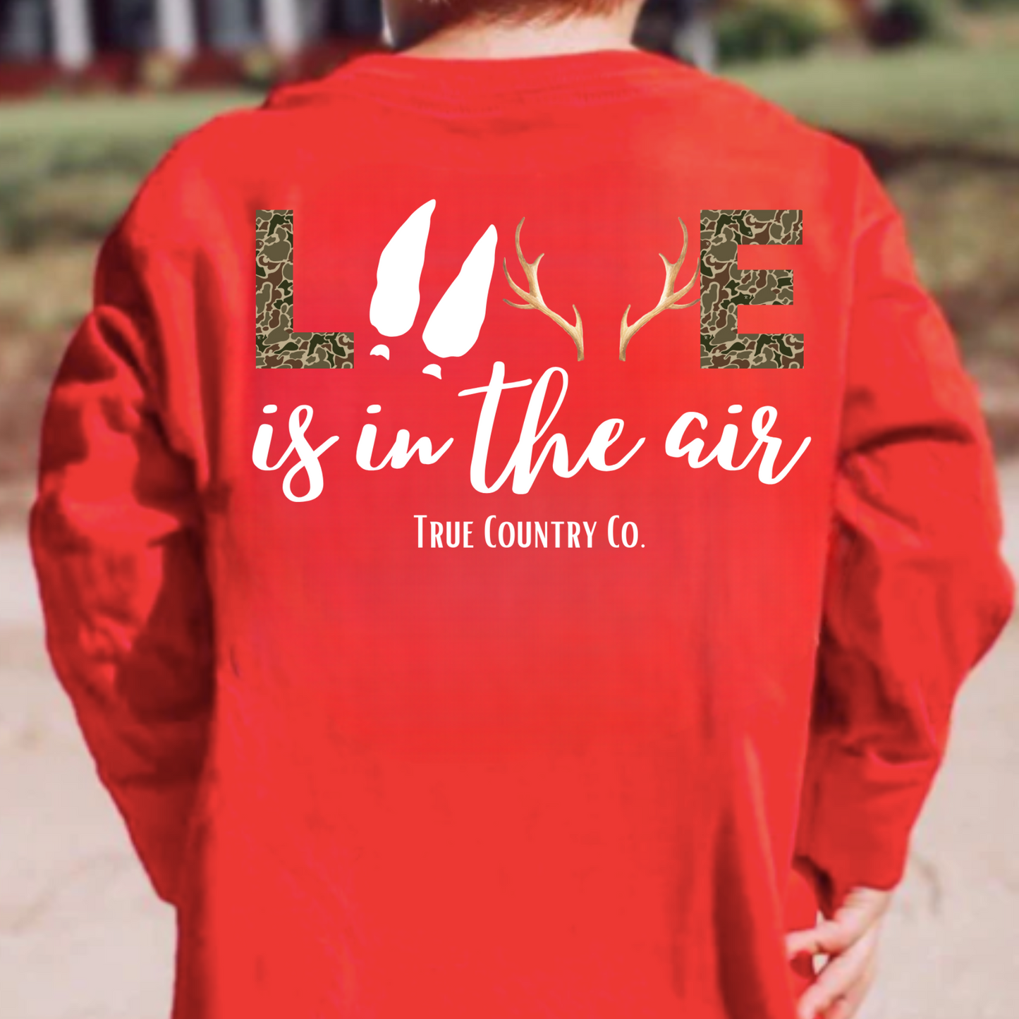 Love is in the Air Boys Shirt