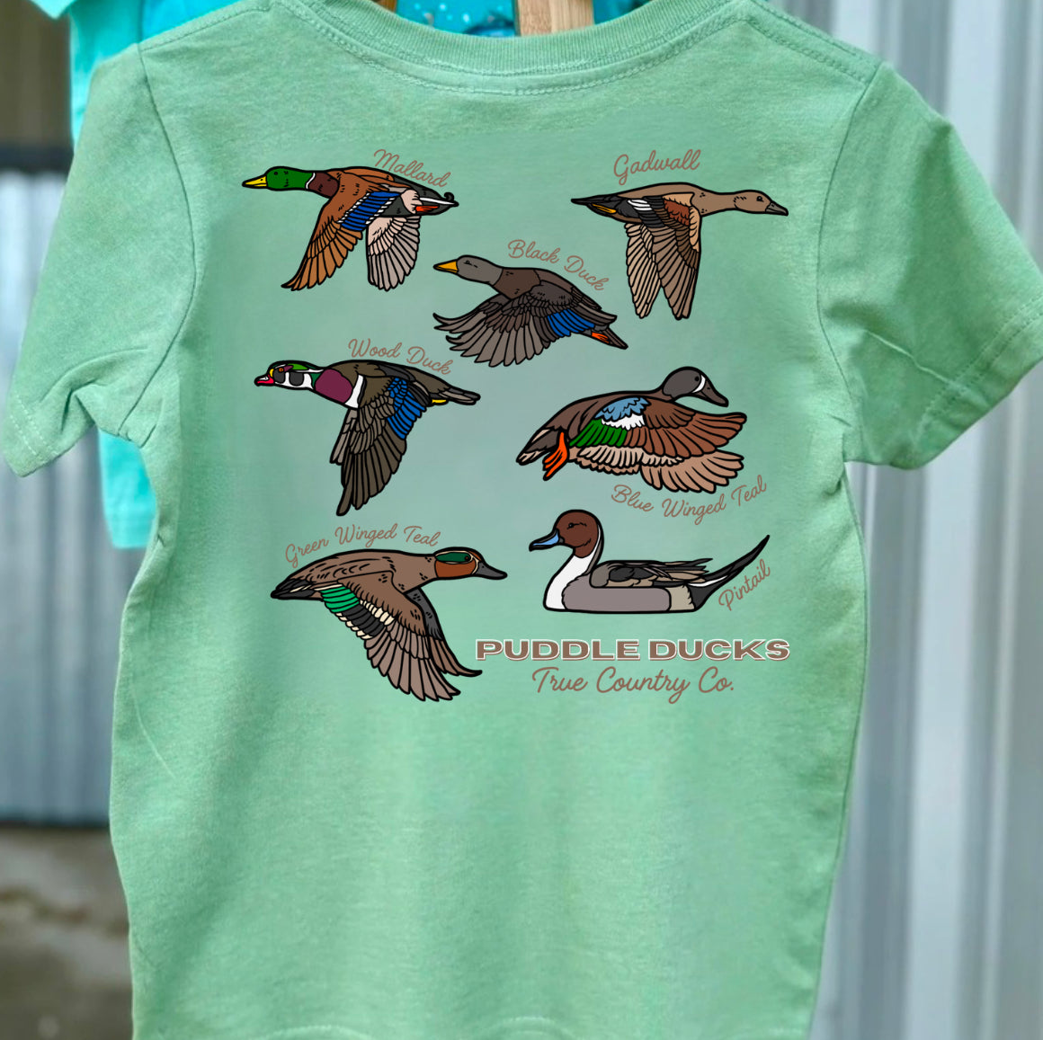 Puddle Ducks Youth Short Sleeve Shirt