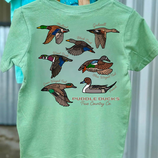 Puddle Ducks Youth Short Sleeve Shirt
