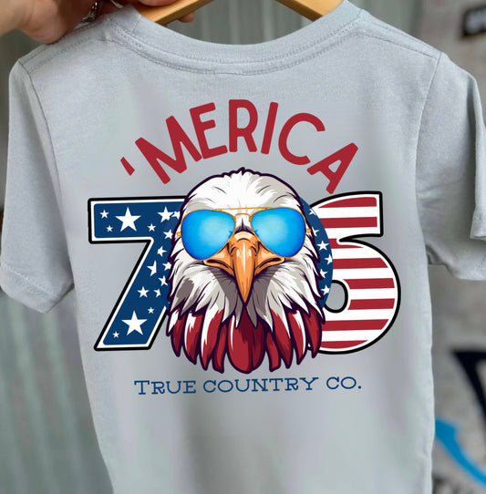 ‘Merica 76 Youth Short Sleeve Shirt