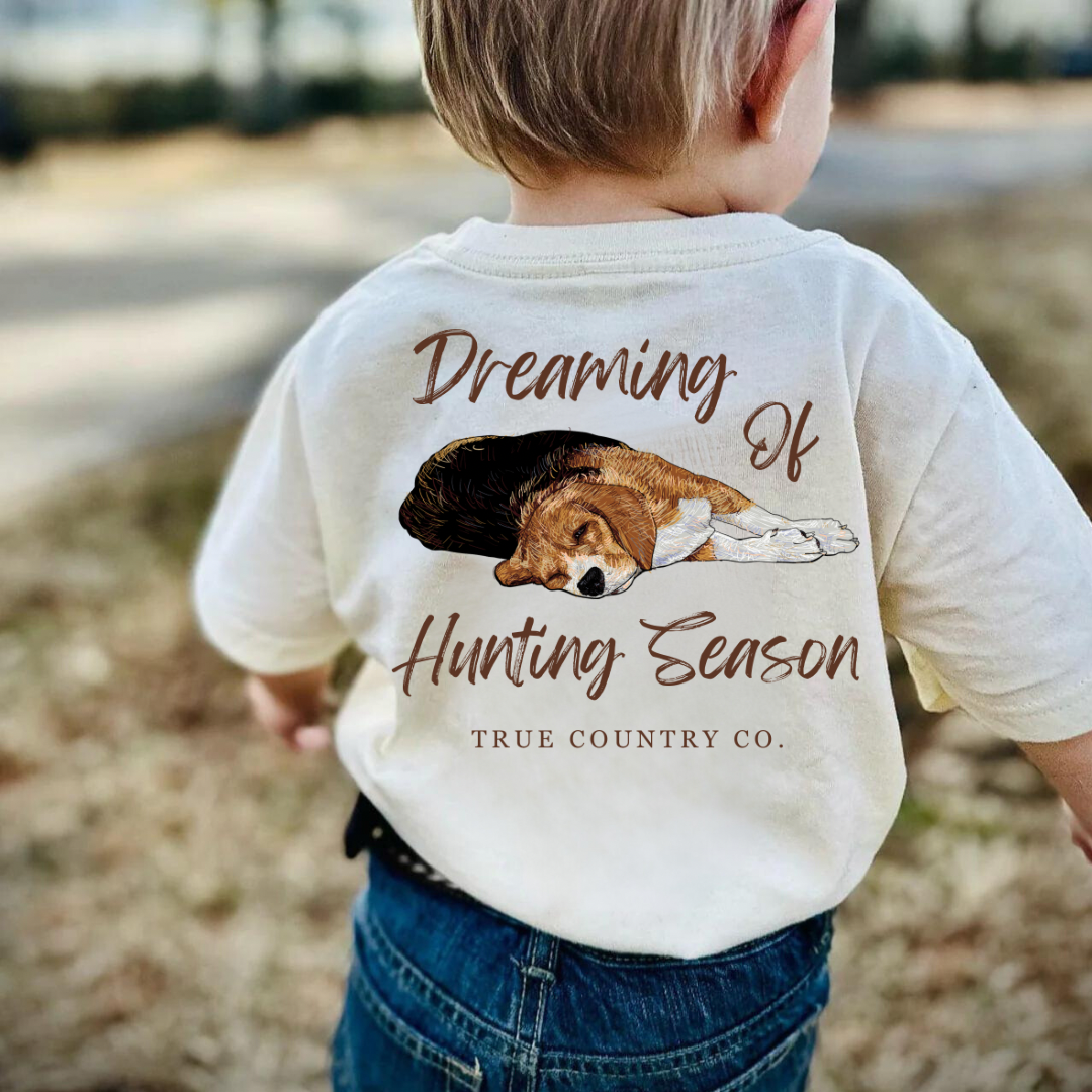 Dreaming of Hunting Season Youth Short Sleeve Shirt