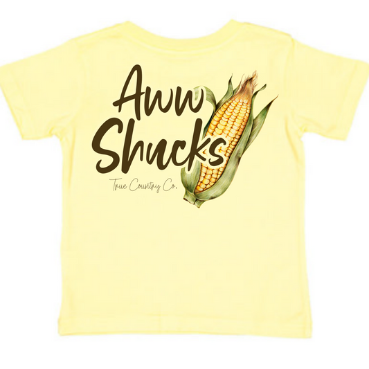 Aww Shucks Youth Short Sleeve Shirt