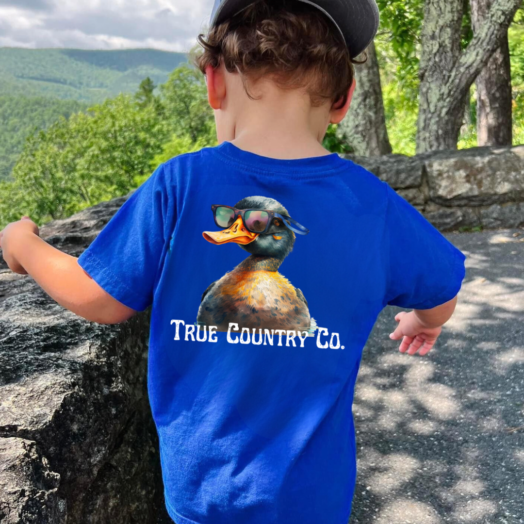 Cool Duck Dude - Royal Short Sleeve - Youth - Wholesale