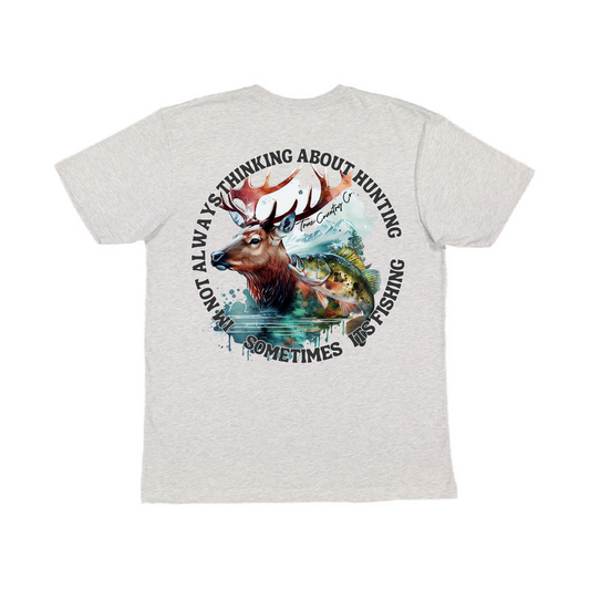 Sometimes Its Fishing - Heather Gray Short Sleeve - Youth - Wholesale