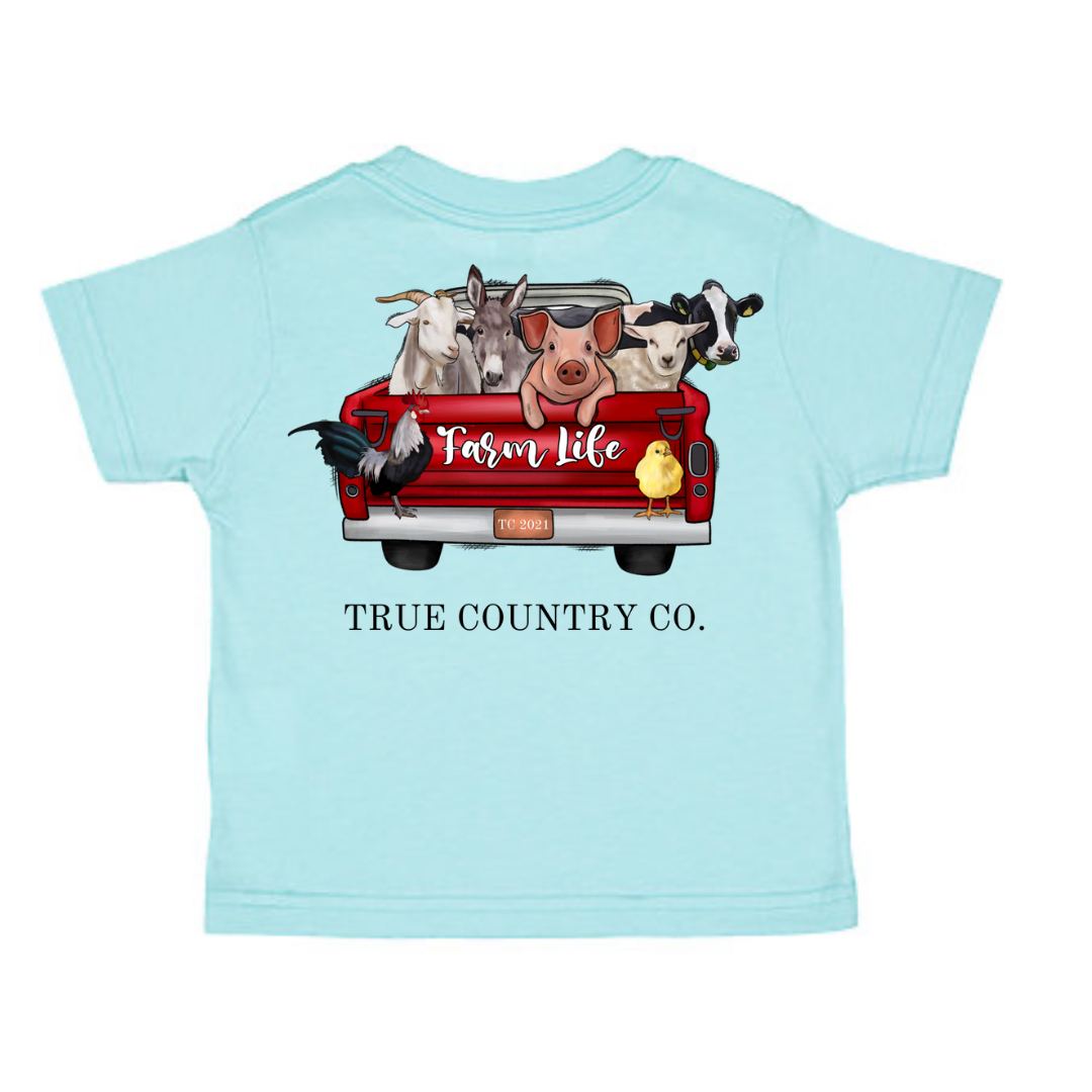 Farm Life Truck - Chill Short Sleeve - Youth - Wholesale