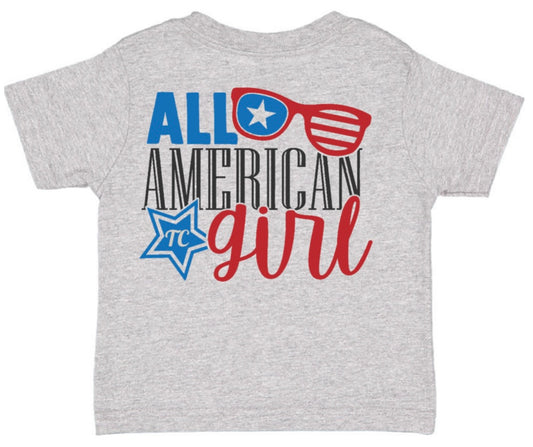 All American Girl Youth Short Sleeve Shirt