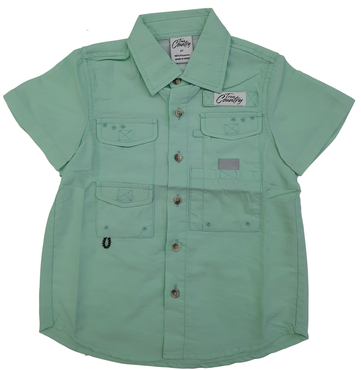 Wholesale - Fishing Shirt - Youth - Aqua