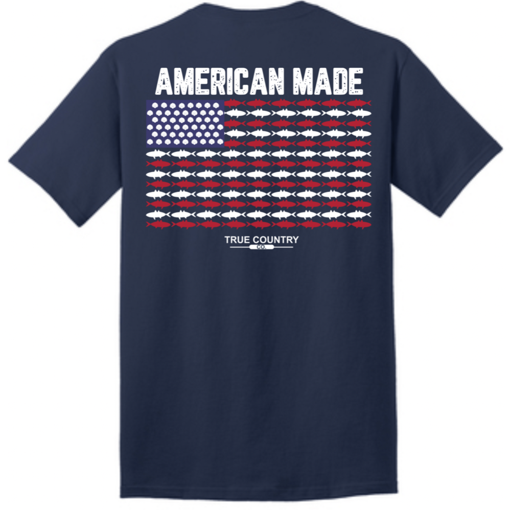 American Made Adult Short Sleeve Shirt