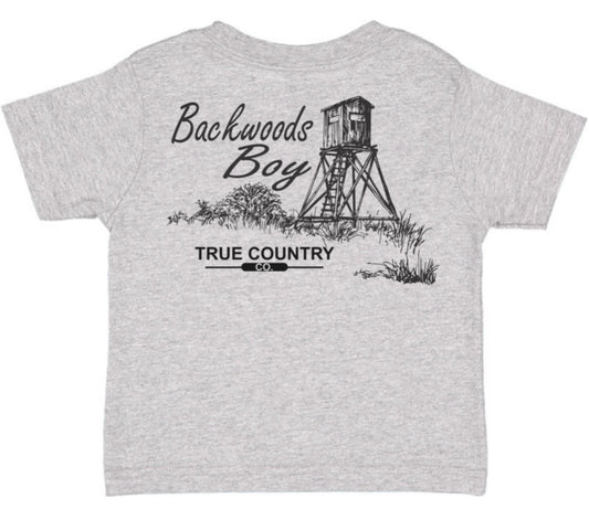 Backwoods Boy Youth Short Sleeve Shirt