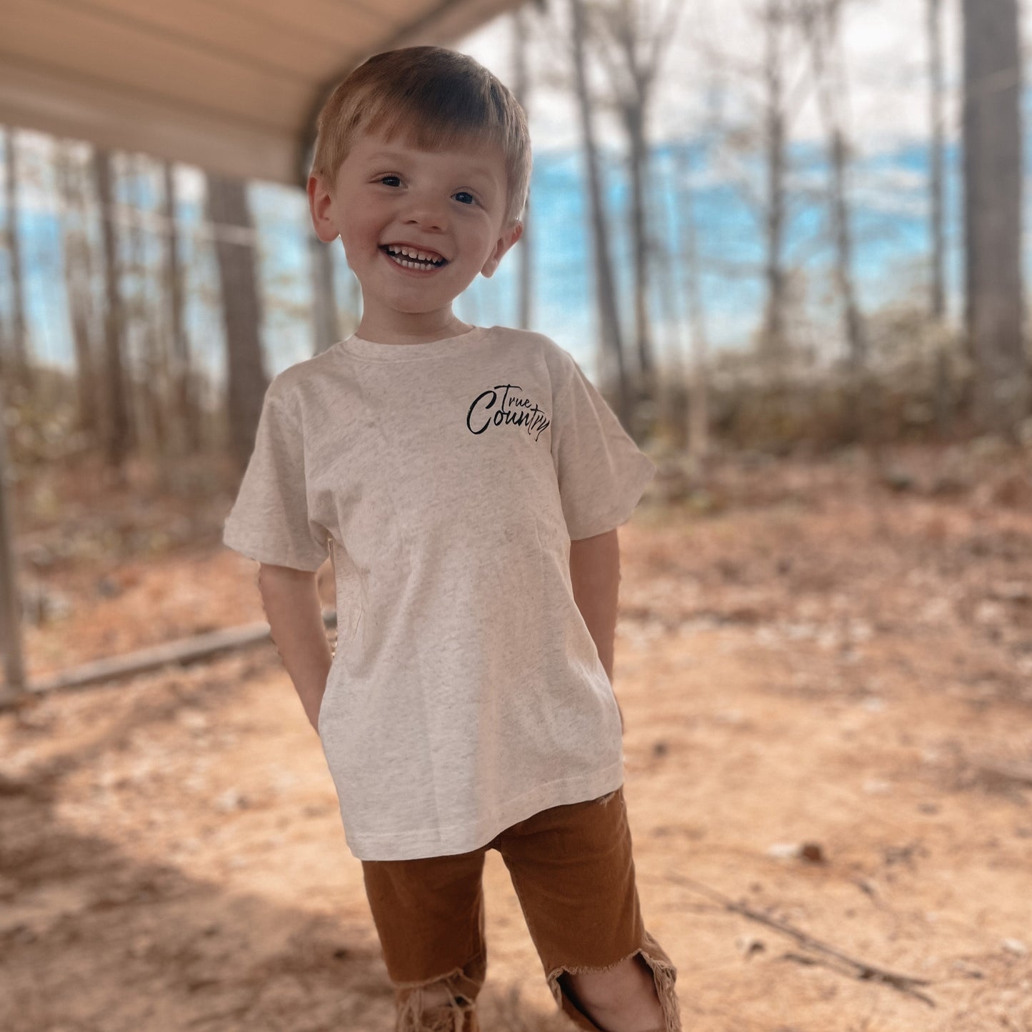 Future Houndsman - Heather Natural Short Sleeve - Youth - Wholesale