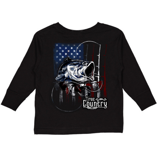 Bass Flag - Youth Long Sleeve - Wholesale