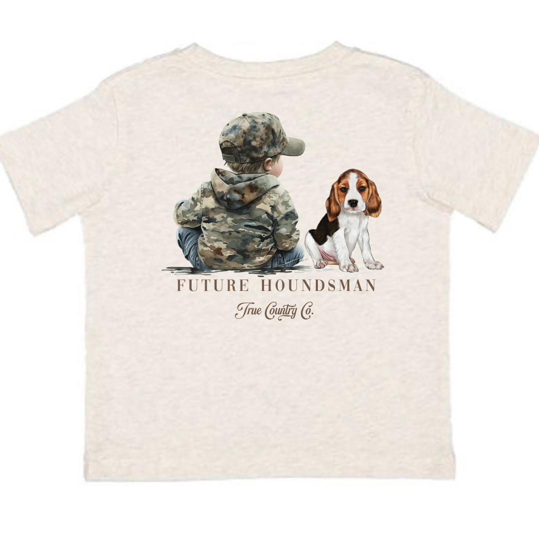 Future Houndsman - Heather Natural Short Sleeve - Youth - Wholesale