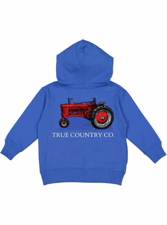 Vintage Tractor - Youth Hoodie - Wholesale