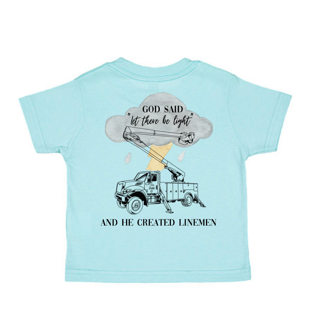 So God Made Linemen - Chill Short Sleeve - Youth - Wholesale